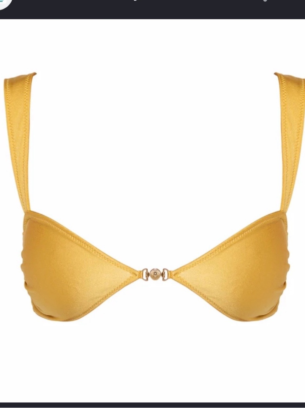 Harper Yellow Balconette Bikini size medium